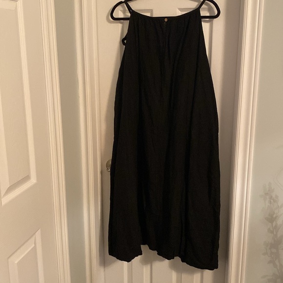 Linen Bubble Dress-3X - Picture 5 of 9